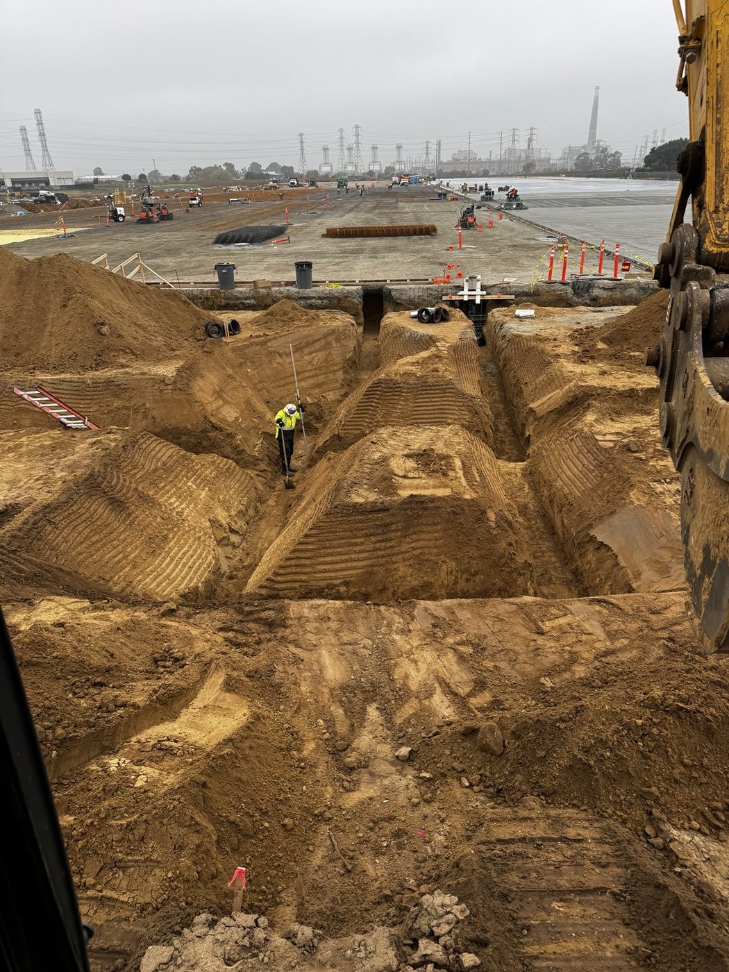 Large underground excavation operation